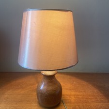Vintage Teak Table Lamp 