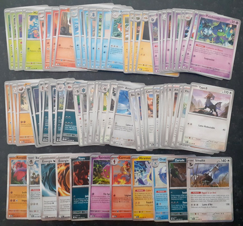 Lot carte pokémon full - 74,