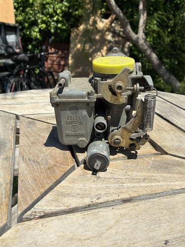 Solex single barrel carburetor - solex,