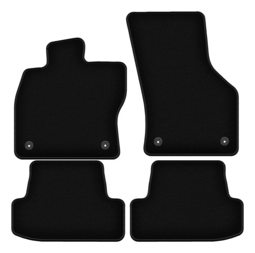 Tapis sol velours noir - sol, en