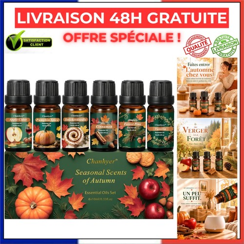 Coffret huiles essentielles - huiles,
