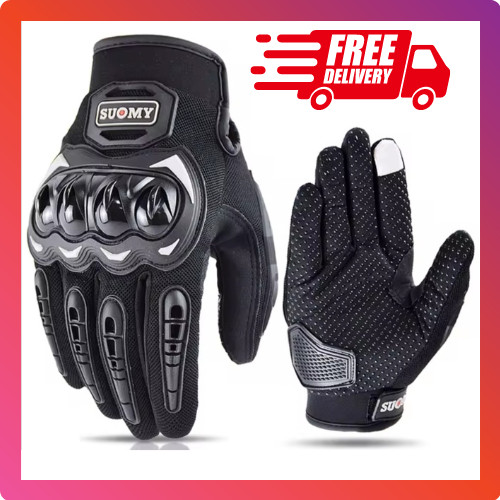 Gants moto noir tactile taille - gants,
