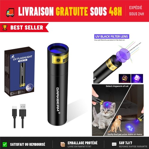 Darkbeam lampe torche 365nm - torche, uv