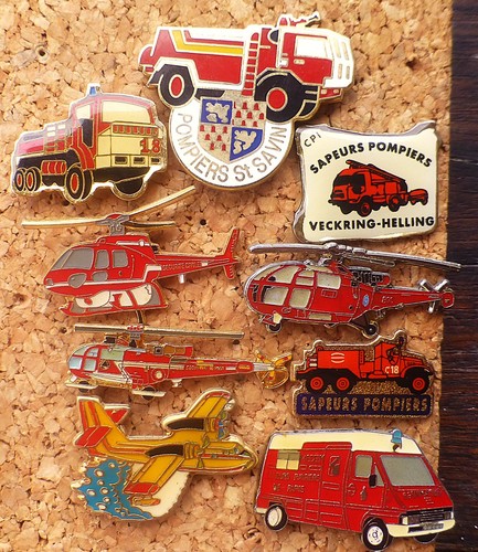 Pins sapeur pompier 1990 - 9,