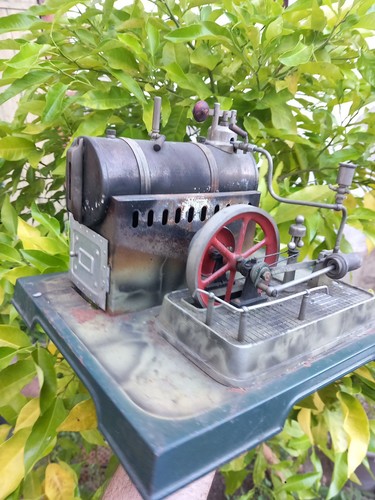 Machine vapeur jouet ancien - machine,