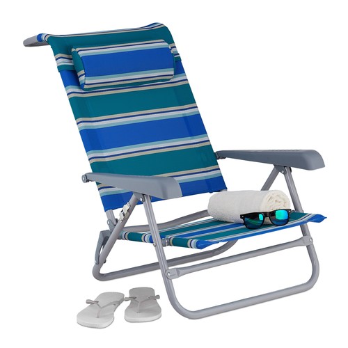 Chaise longue pliante transat