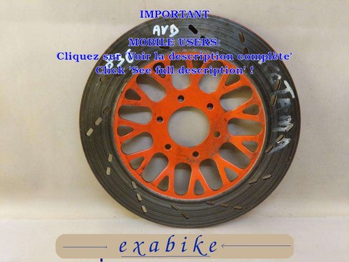 Disque frein avant droit - disque,