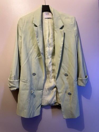 Bershka blazer femme vert