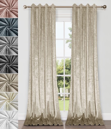 Paire rideaux velours - rideaux,