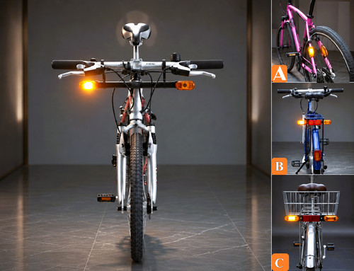 Clignotants led pour vélos - led,