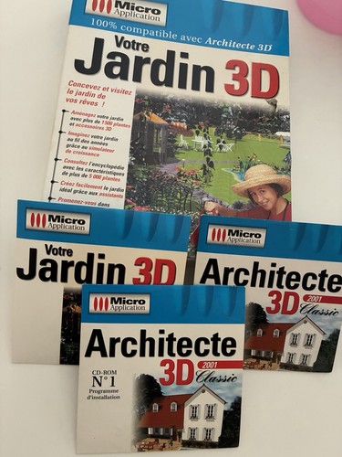 Rom votre jardin - cd-rom., 3d.