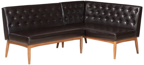 Riordan tufted dark brown - riordan,
