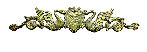 Fronton pediment bronze