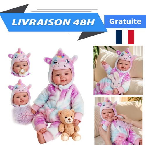Poupée reborn bébé cm - bébé, 43