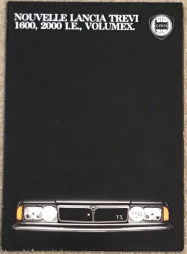 Lancia trevi sales - lancia, brochure