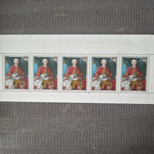 Timbre france monaco prince - timbre, 5
