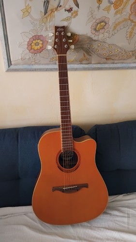 Guitare electro acoustique lag - guitare,
