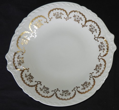 Plat gâteau porcelaine - plat,