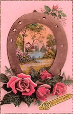 Fancy Card - Landscape in a Frame, St. Catherine's Horseshoe
