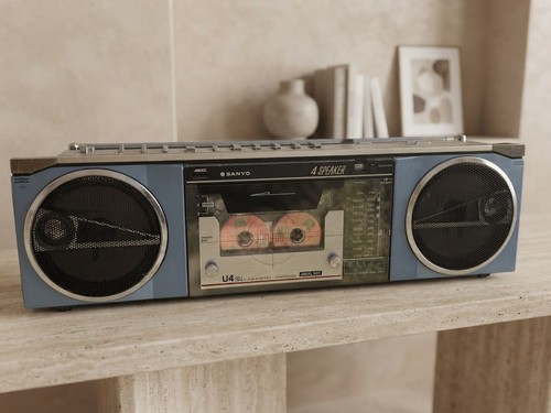 Sanyo u4sl rare - rare, boombox