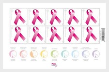 belgium 2025 belgique Non-profit organization PINK RIBBON fluorescent ink ms5v
