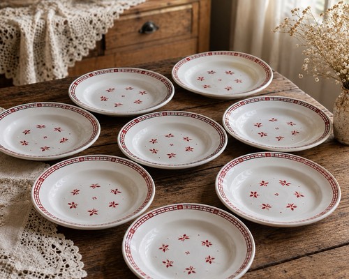 Lot assiettes semi - lot,