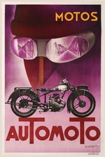 MOTO AUTOMOTO Rf0078 - POSTER