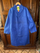 Blouse bleu de travail vintage