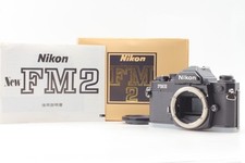 "UNUSED w/ Box" Nikon New FM2 FM2n Black 35mm SLR Film Camera Body From JAPAN