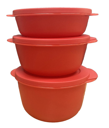 Tupperware crystal wave round - crystal,