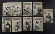 9 cartes postales anciennes De