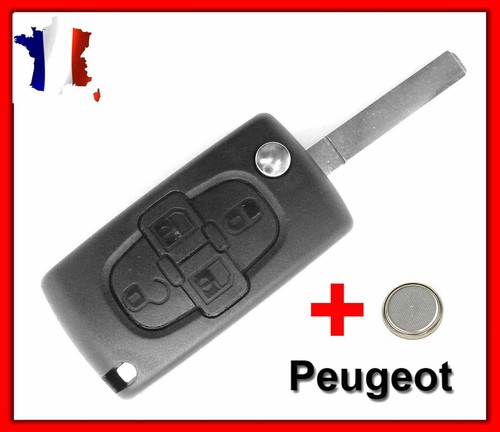 Coque clé plip - coque, peugeot