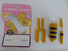 ancien abeille tricotin  NEUF