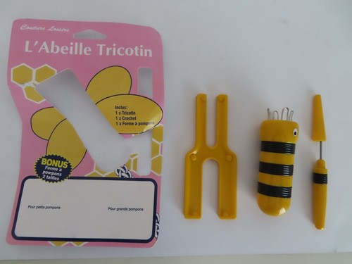 Ancien abeille tricotin neuf - abeille,