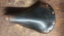 Selle de vélo en cuir Idéale