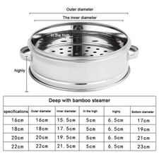 Bébé Cuiseur Vapeur Chaud Pot Ustensile de Cuisine Nourriture Steaming Plateau
