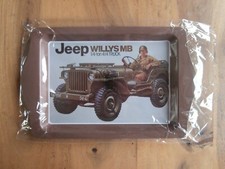 PLATEAU METAL JEEP WILLYS MB