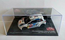 A) THE CAST VOLKSWAGEN POLO R WRC RMC 2014 M. ANTTILA Scale 1/43