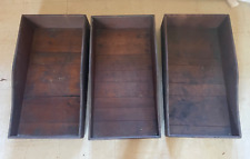 ancien casier caisse boite rangement bois atelier métier