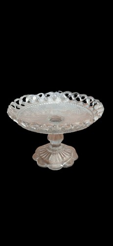 Ancien compotier verre - compotier,