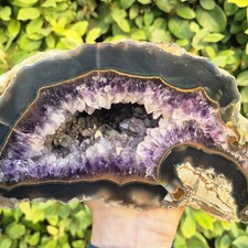 Géode d'Agate/Améthyste -