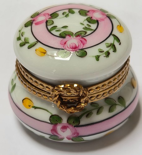 Boîte pilulier porcelaine - boîte,