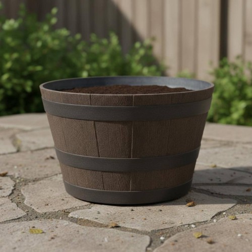 Jardinière effet bois - jardinière,