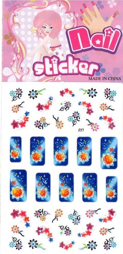 Planche nail art stickers - planche,