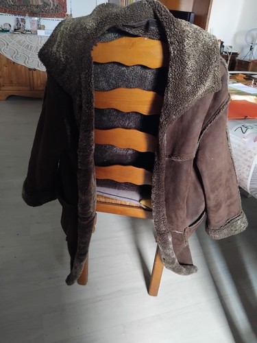 Manteau dain fouree en - en,