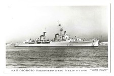  BATEAU MARINE DE GUERRE MARINA MILITARE ITALIE  ESCORTEUR SAN GIORGIO