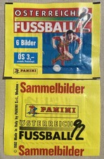 Pochette Bustina Packet Panini Foot 92 Autriche Austria österreich fussball