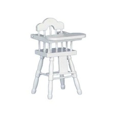 Chaise Haute Bébé Blanche en