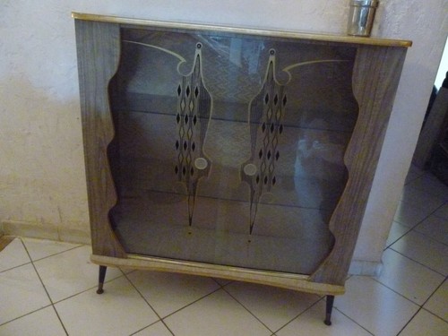 Meuble vitrine anglaise - vitrine,
