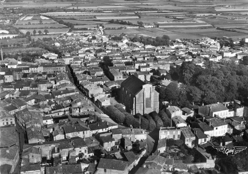 Carte marans vue - vue, et